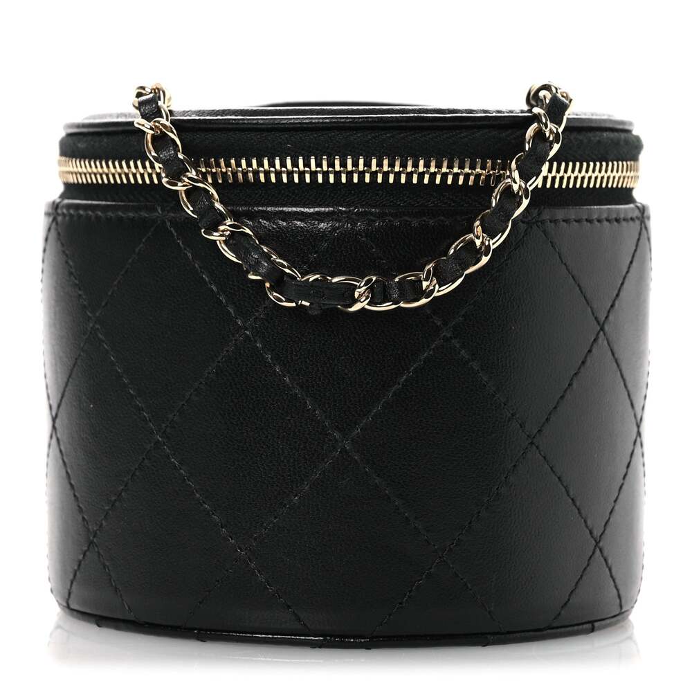 Chanel Lambskin Quilted Round Small #238341C18B